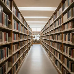 liminal space, library, realistic, 4k, wide lens