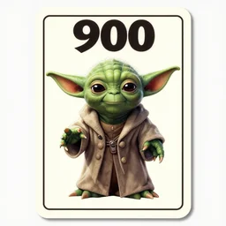 lobby card from the 1978 Yoda spinoff movie '900'