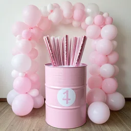 gender reveal explosive barrel