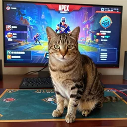 a tabby cat joins the games as our new legend, apex legends, titanfall, outlands, source engine