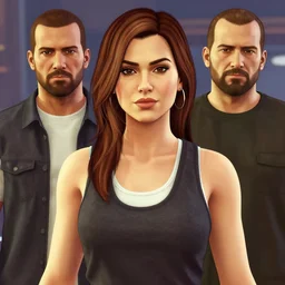 highly detailed portrait of alexandra daddario in gta v, stephen bliss, unreal engine, fantasy art by greg rutkowski, loish, rhads, ferdinand knab, makoto shinkai and lois van baarle, ilya kuvshinov, rossdraws, tom bagshaw, global illumination, radiant light, detailed and intricate environment