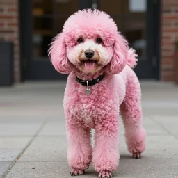 kevin sorbo as pink poodle, poodle hybrid