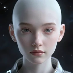 the cosmic entity, closeup character sci-fi portrait art by Donato Giancola, Craig Mullins, digital art, trending on artstation