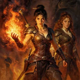 jada fire as a beautiful and strong female warrior by Boris Valejo and Laura Sava and Jules Bastien-Lepage