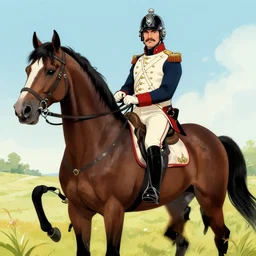 cavalry of Robert E Lee, in the comic Tunique Bleues (1992)
