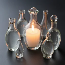 glass candle grenades
