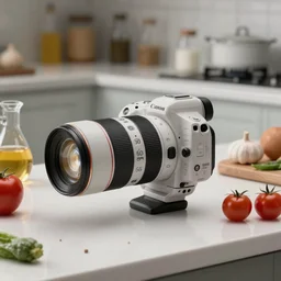 photo of a kitchen counter with ingredients scattered across, highly detailed, high quality, HD, 4k, 8k, Canon 300mm, professional photographer, 40mp, lifelike, top-rated, award winning, realistic, sharp, no blur, edited, corrected, trending