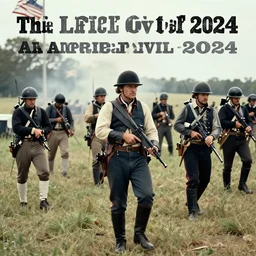 the American civil war of 2024