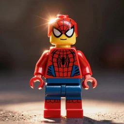 spider - man lego minifigure