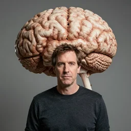jordan peterson with a huge cranium