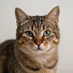 a cat on fire