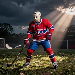jason voorhees playing with the montreal canadiens