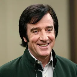 walter white with elvis hair, smiling!!!! big smile!!!!!!! happy