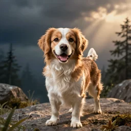 a happy disney dog