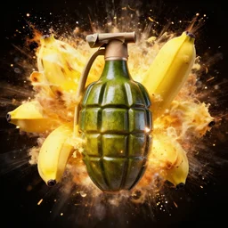 banana grenade explosion