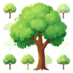 growing tree animation spritesheet