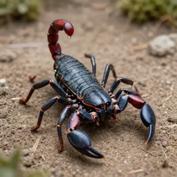 photo of a robot scorpion