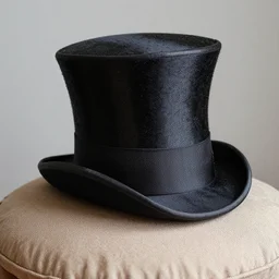 ornate top hat on a cushion by greg rutkowski