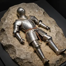 archeological discovery of preserved remains of knights from a battle
