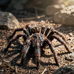 justin bieber as a tarantula
