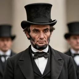 willin dafoe in award winning biopic on abraham lincoln top hat
