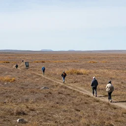 surrogate tundra and human movement