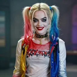 Margot Robbie as Harley Quinn, Cinematography by Roger Deakins