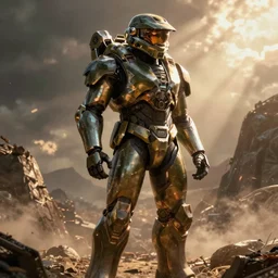 concept art prometheus meets halo ; widescreen cinematic
