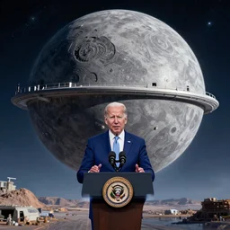 joe biden making the usa build a death star and proclaim the galactic states