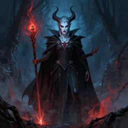 satan claus, frozen hell infernal art