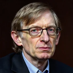 portrait ofstephen hawking!!!!!!!!!!!!!!!!!!!!!!!!!!!, detailed face, detailed painting, epic lighting, by ilya repin, phil hale and kent williams