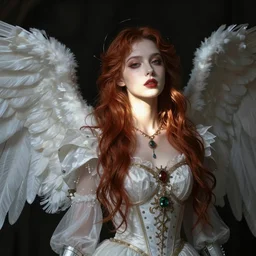 angel knight gothic girl. by gaston bussiere