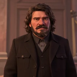 still of a pixar film about joseph stalin, 4 k, highly detailed, pixar