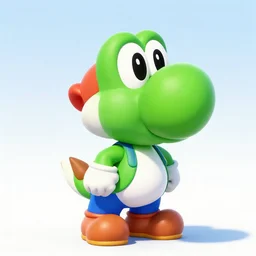 yoshi from super mario bros