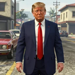 donald trump, gta san andreas screenshot, grove street