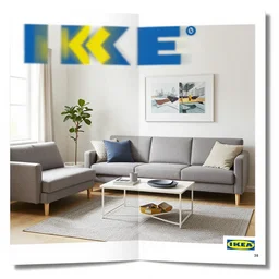 IKEA catalogue photo of a living room, by Ravi Zupa