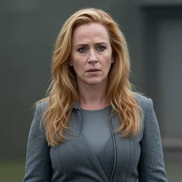 gillian anderson as a grey alien