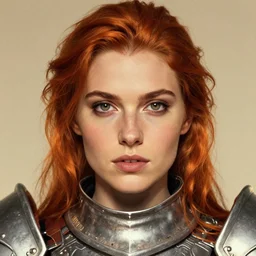 the female flame knight as a realistic d & d fantasy character, closeup portrait art by donato giancola and greg rutkowski, vintage retro, realistic face, digital art, trending on artstation, symmetry!!