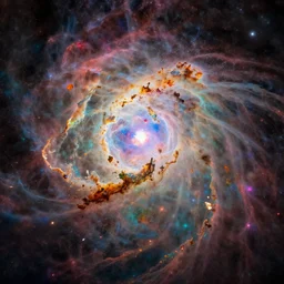 colorful fragmented nebula explosion, dust particles, bokeh, iridescent jagged crystal fragmentation, elaborate detail, tilt-shift macro lens, lens flare, rendered in octane, visual effects, x-particles, redshift, cinematic, 8k render