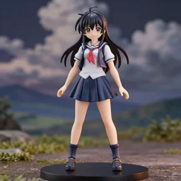 an anime nendoroid of a quandale dingle, detailed product photo