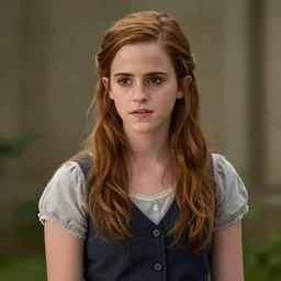 emma watson as a damsel in distress, 4 k, hyperrealistic
