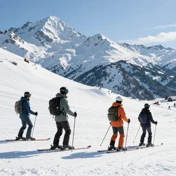 Screenshot from Watchdogs at a ski resort