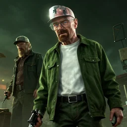 concept art from the game Breaking Bad, trending on artstation, extremely detailed, cinematic lighting, cinematic angles, 8k