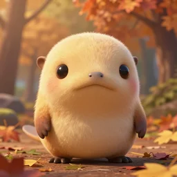 very beautiful portrait of an extremely cute and adorable platypus, smooth, perfect face, fantasy, character design by mark ryden and pixar and hayao miyazaki, sharp focus, concept art, harvest fall vibrancy, intricate detail, cinematic lighting, hyperrealistic, 3 5 mm, diorama macro photography, 8 k, 4 k