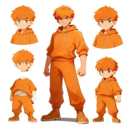 Orange amp character design, character sheet, kim jung gi style, Greg Rutkowski, Zabrocki, Karlkka, Jayison Devadas, trending on Artstation, 8K, ultra wide angle, zenith view, pincushion lens effect
