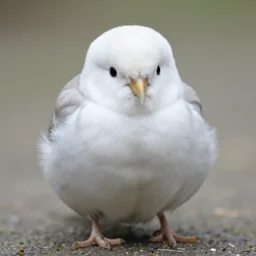 roundest bird, very very round, photograph