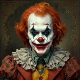 perfectly - centered - portrait of a psycho clown, intricate, highly detailed, digital painting, artstation, concept art, smooth, sharp focus, illustration, unreal engine 5, 8 k, art by artgerm and greg rutkowski and alphonse mucha