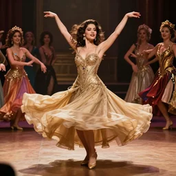 she was more like a beauty queen from a movie scene i said don't mind, but what do you mean, i am the one who will dance on the floor in the round she said i am the one, who will dance on the floor in the round she told, hyper realistic, high quality, concept art, intricate, 4 k, highly detailed, dramatic