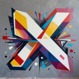 Supreme x MVC2 profile picture by Sachin Teng, asymmetrical, Organic Painting ,geometric shapes, hard edges, energetic, graffiti, street art:2 by Sachin Teng:4