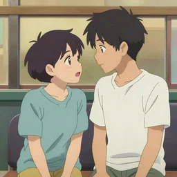 two boys fall in love, anime, animated
